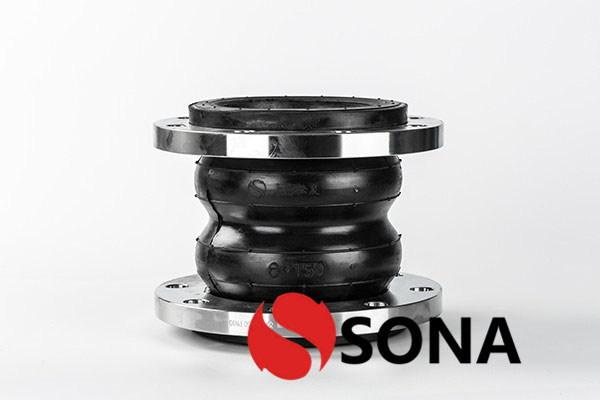 SS304/Double sphere Rubber expa